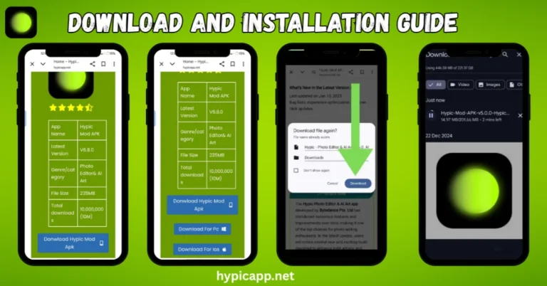how to download and install hypic mod apk