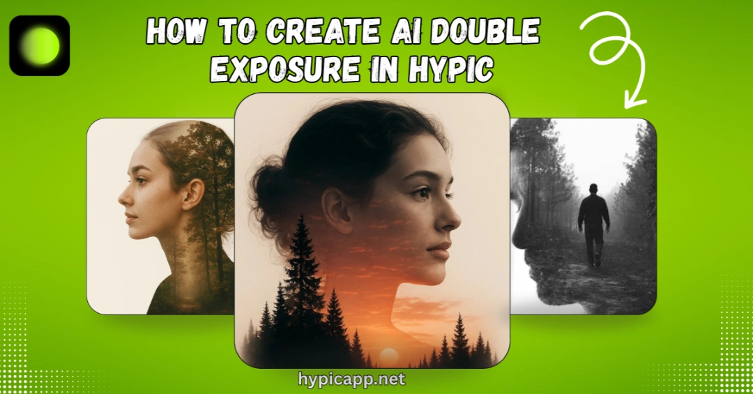 How to Create AI Double Exposure in Hypic