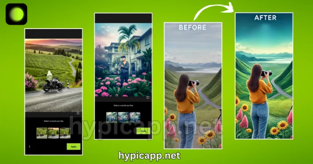 Hypic Mod Apk Before And After pics