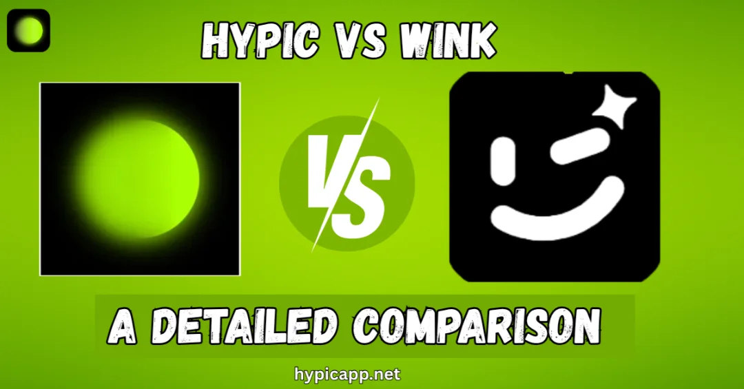 hypic photo editor vs wink